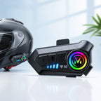 V10 Bluetooth Komunikator za Moto Kacigu – Bežični Interkom sa Handsfree Pozivima, Muzikom i HD Zvukom za Motocikl i Skuter