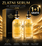 Zlatni serum za savršeno lice 24k 1+1 Gratis