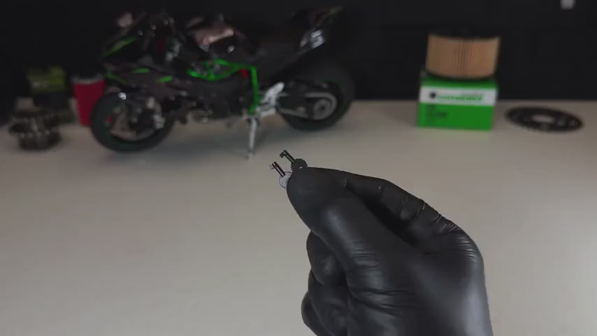 Kawasaki Ninja H2R Miniatura Motora