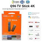 Android Tv Stik Q96 8GB + 128GB Smart Tv Stick Tv Box