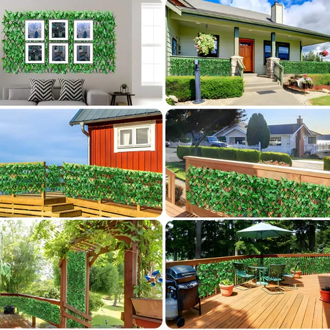 Veštačka živa ograda lišće 3m x 1m