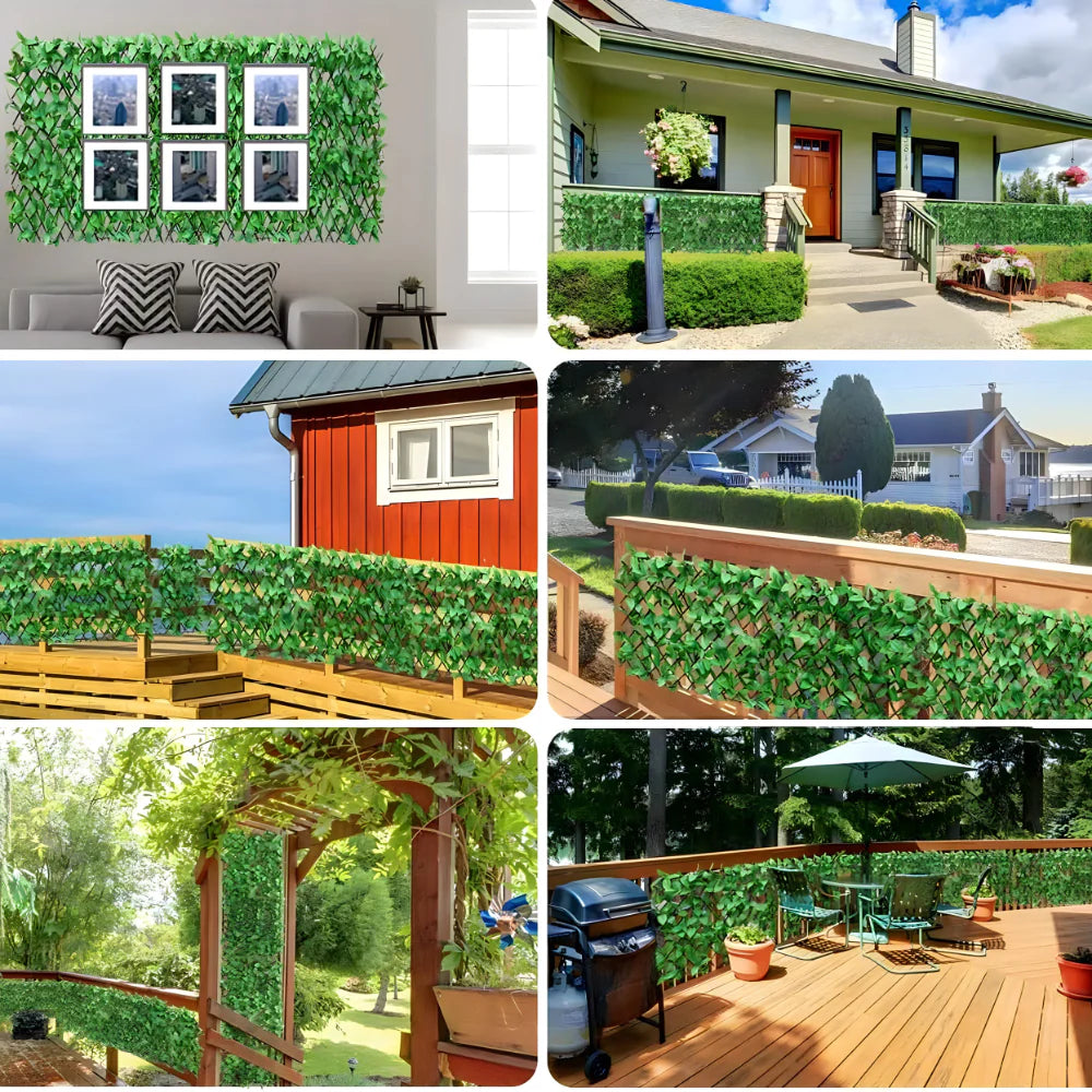 Veštačka živa ograda lišće 3m x 1m