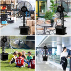 Ventilator sa raspršivačem vode Ventilator za kafice, restorane, baste