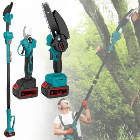 Makita aku set Testera i Makaze 88v dve baterije + Teleskop