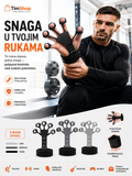 Silikonski Trenažer za Jačanje Prstiju i Šake – 3 Nivoa Otpora | Grip Trening za Sportiste, Muzičare i Rekreativce