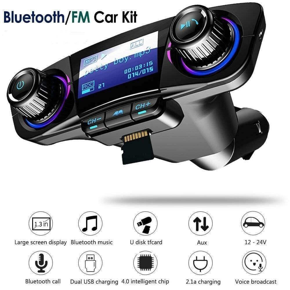 Bluetooth Mp3 Plejer FM transmiter sa LCD
