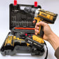 Dewalt Aku šrafilica/bušilica 36v + pribor + dve baterije