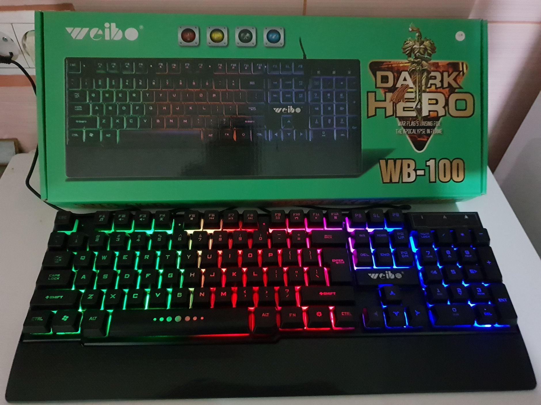 Gejmerska tastatura Weibo WB-100 Dark Hero