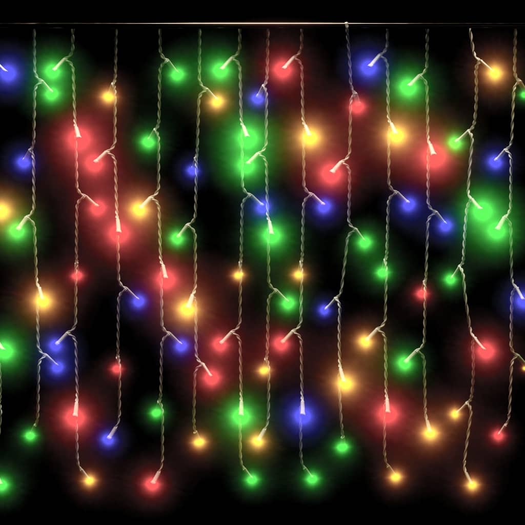 LED zavesa novogodisnja 9 metara RGB sarena