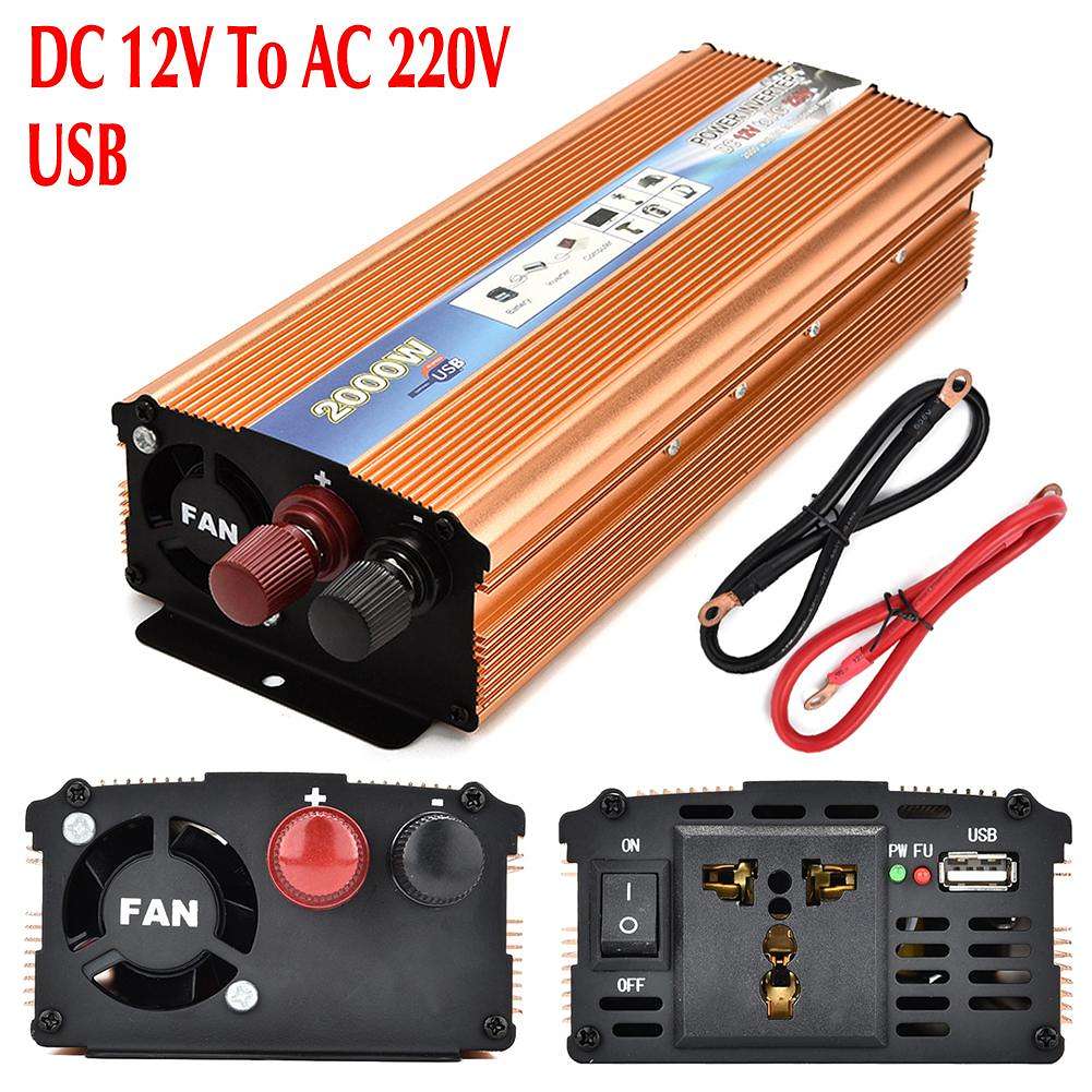 Pretvarac sa 12v na 220v 2000w