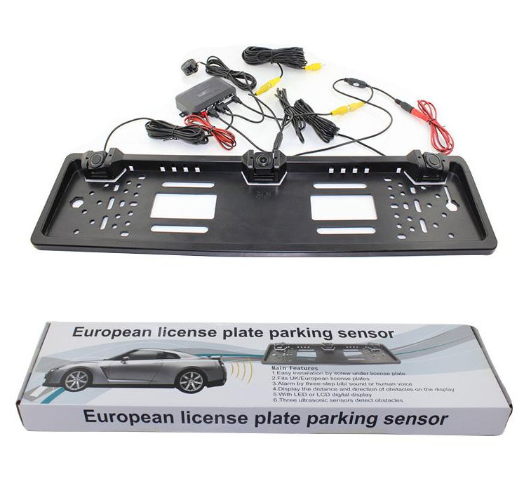 Parking kamera+parking senzori u ramu tablice