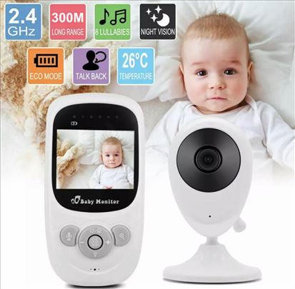 Bebi monitor sa kamerom i termometrom