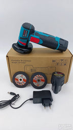 Bosch akumulatorska brusilica + dve baterije GWS 12V-76