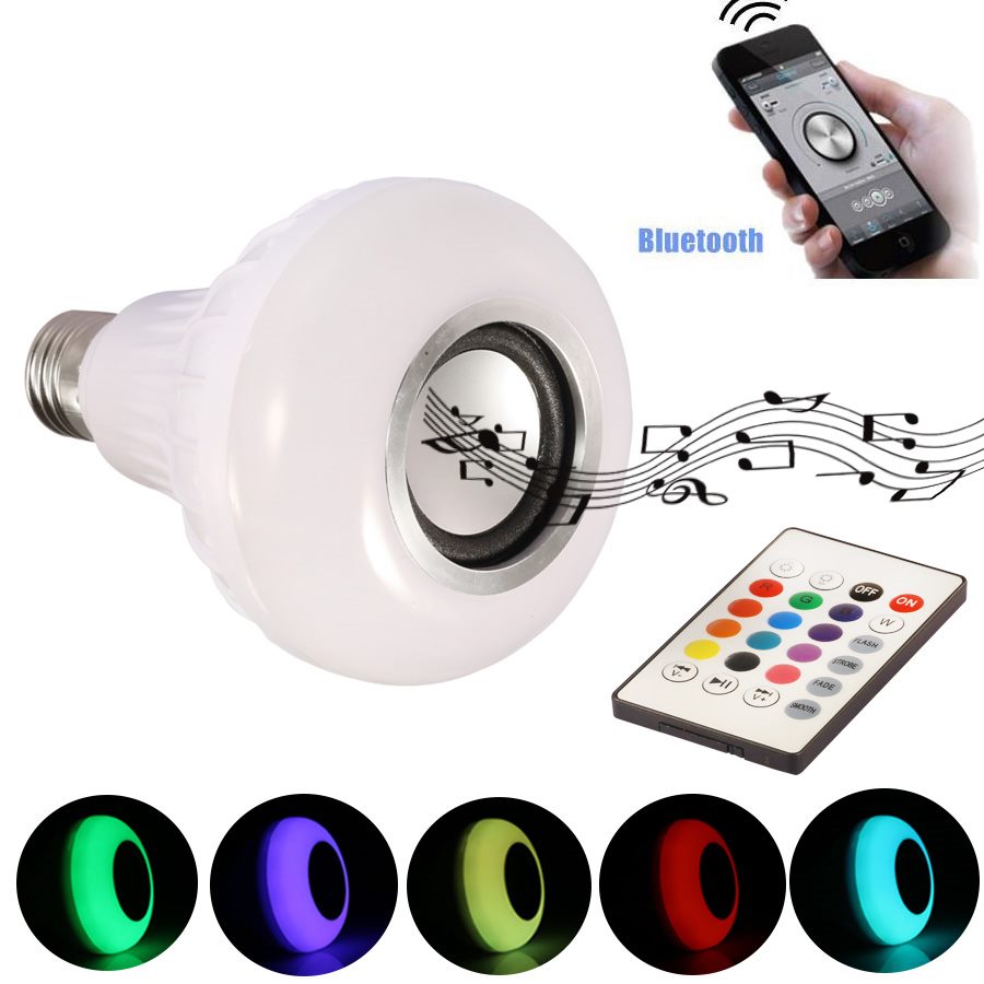 Muzicka led sijalica bluetooth zvucnik