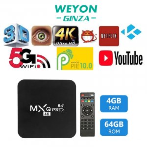 ANDROID TV BOX Smart tv box MxQ Pro 4K 5G 4g/64g Android 11
